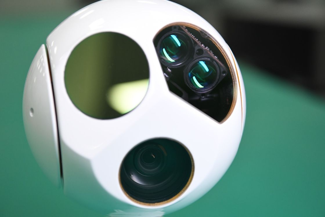 Laser Rangefinder Telecamera elettro-ottica a tre assi Sensore EO IR 1 kg Risoluzione 640x512