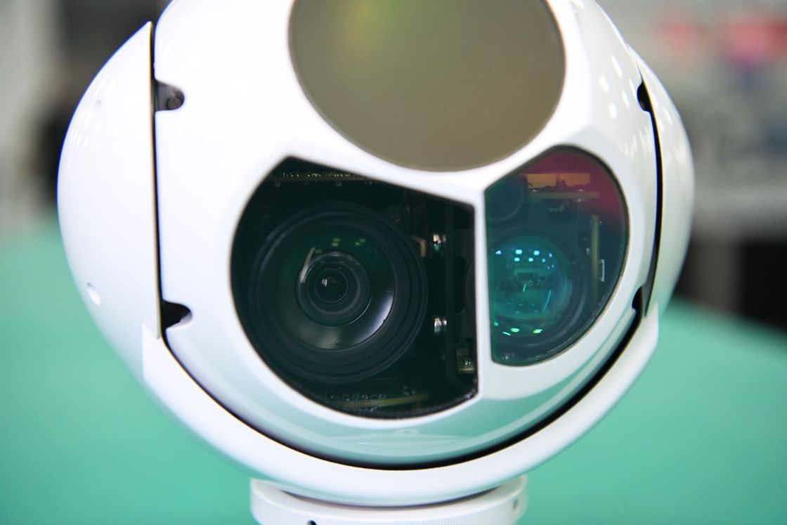 Coordinata di GPS che risolve la macchina fotografica ottica del baccello EOIR dell'elettrotipia dispersa nell'aria per ad ala fissa