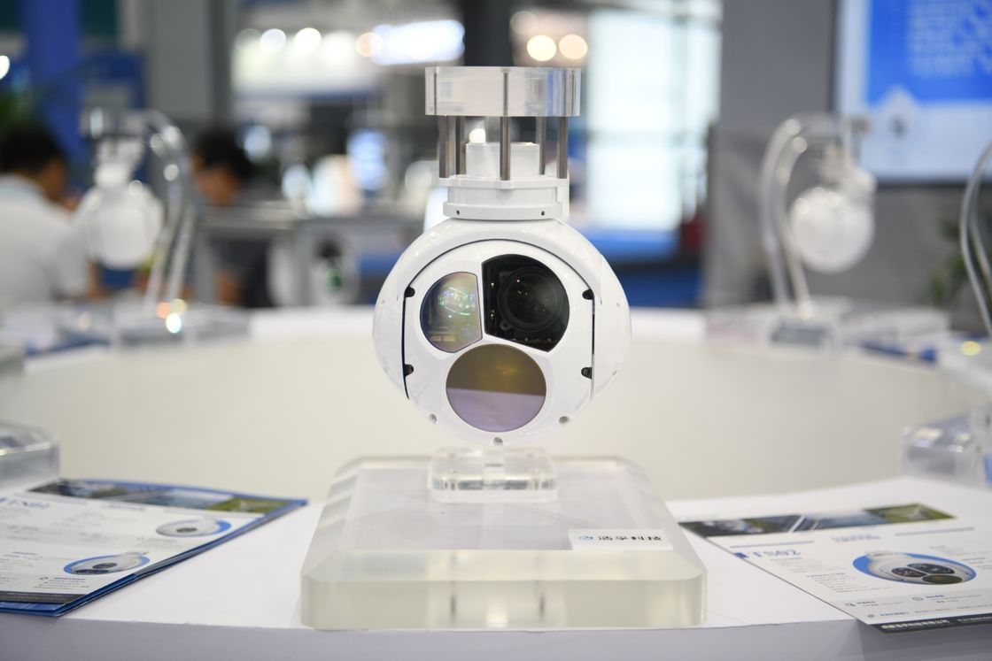 Coordinata di GPS che risolve la macchina fotografica ottica del baccello EOIR dell'elettrotipia dispersa nell'aria per ad ala fissa