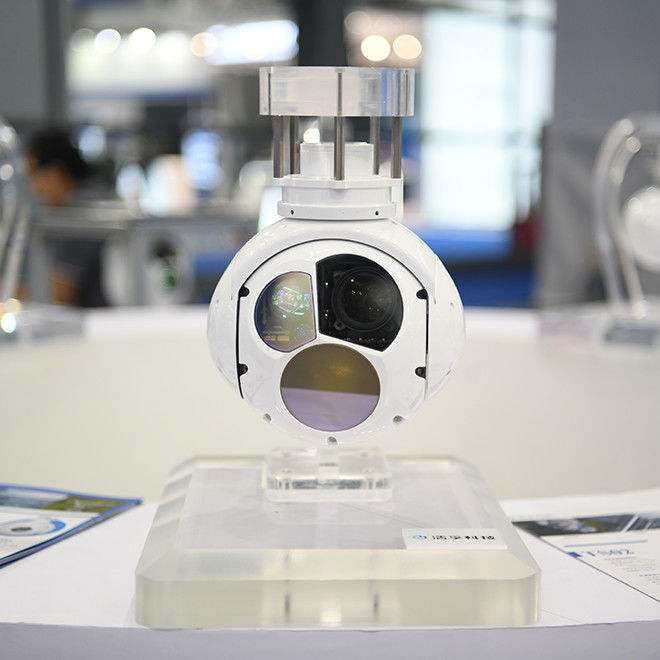 TS02 Due assi Alta risoluzione LWIR UAV Termica Carico utile Gimbal Sensor Camera con Zoom