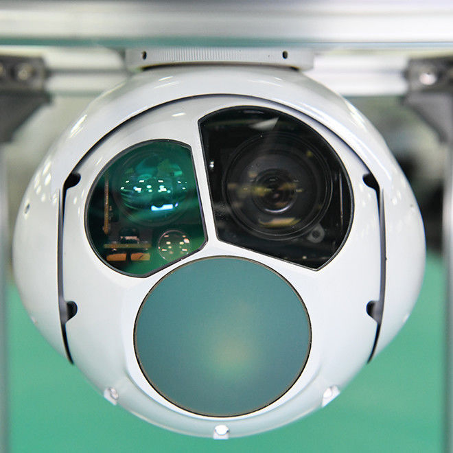 TS02 Due assi Alta risoluzione LWIR UAV Termica Carico utile Gimbal Sensor Camera con Zoom