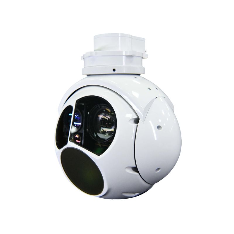 TS02 Due assi Alta risoluzione LWIR UAV Termica Carico utile Gimbal Sensor Camera con Zoom